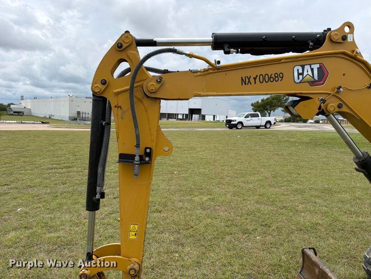 image for item ED5311 2022 Caterpillar 303 CR Mini excavator