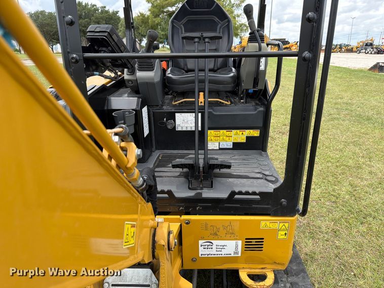 image for item ED5311 2022 Caterpillar 303 CR Mini excavator