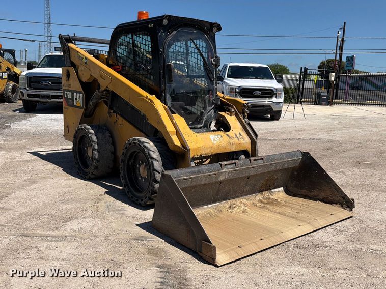 image for item ED5339 2019 Caterpillar 272D2 XHP skid steer loader