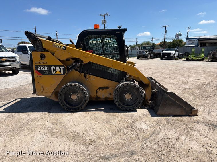 image for item ED5339 2019 Caterpillar 272D2 XHP skid steer loader