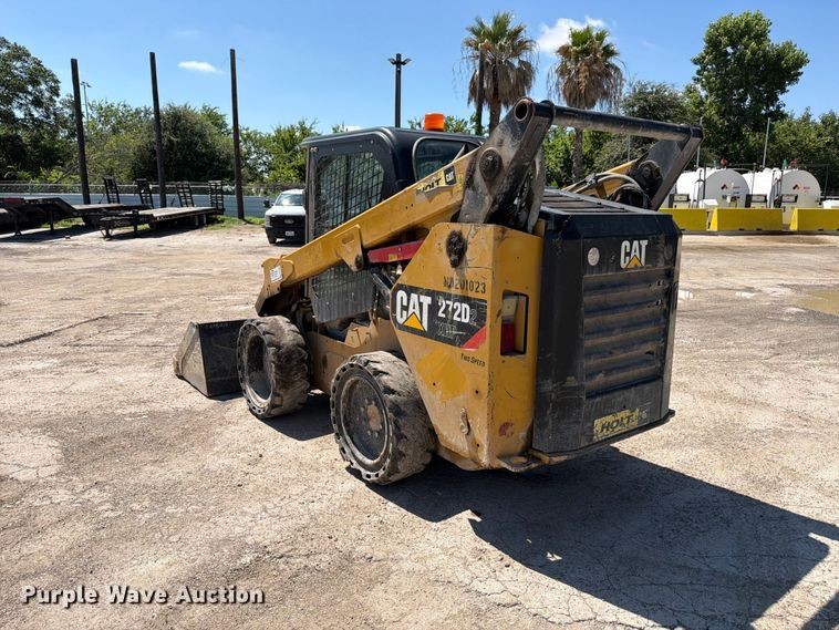 image for item ED5339 2019 Caterpillar 272D2 XHP skid steer loader