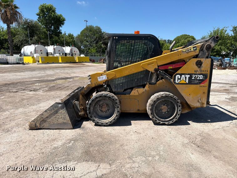 image for item ED5339 2019 Caterpillar 272D2 XHP skid steer loader