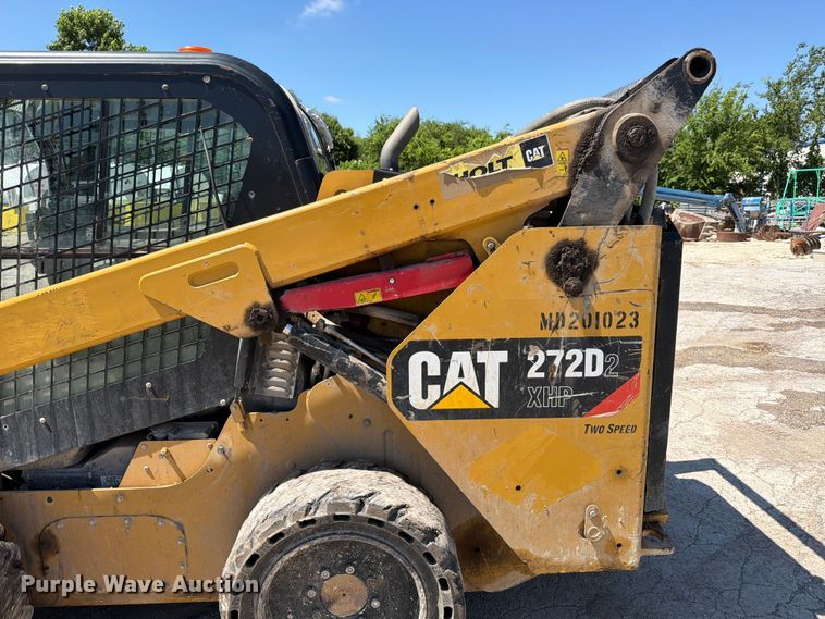 image for item ED5339 2019 Caterpillar 272D2 XHP skid steer loader