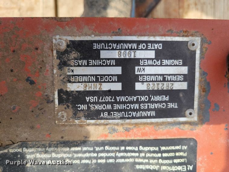 image for item EE0967 1998 Ditch JT920L directional boring unit