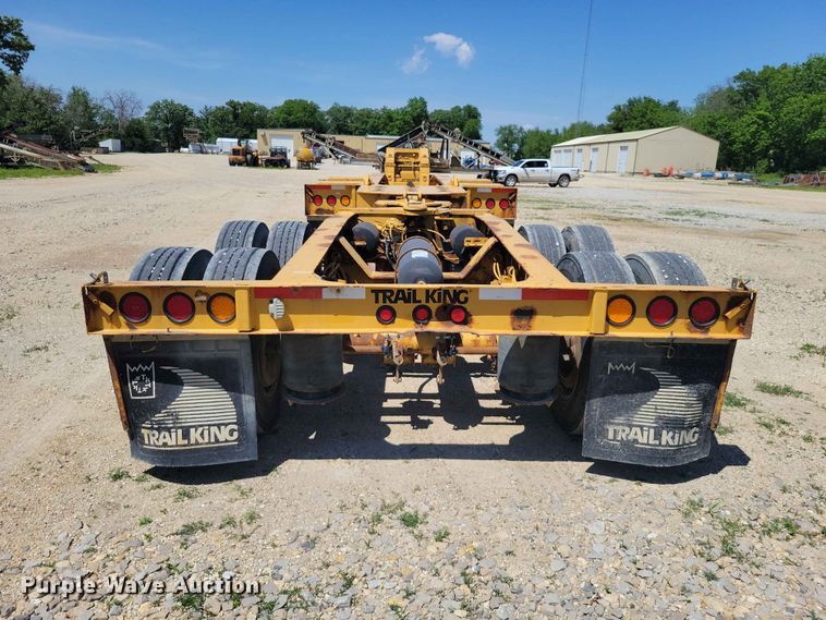 image for item EE1047 2010 Trail King lowboy equipment trailer