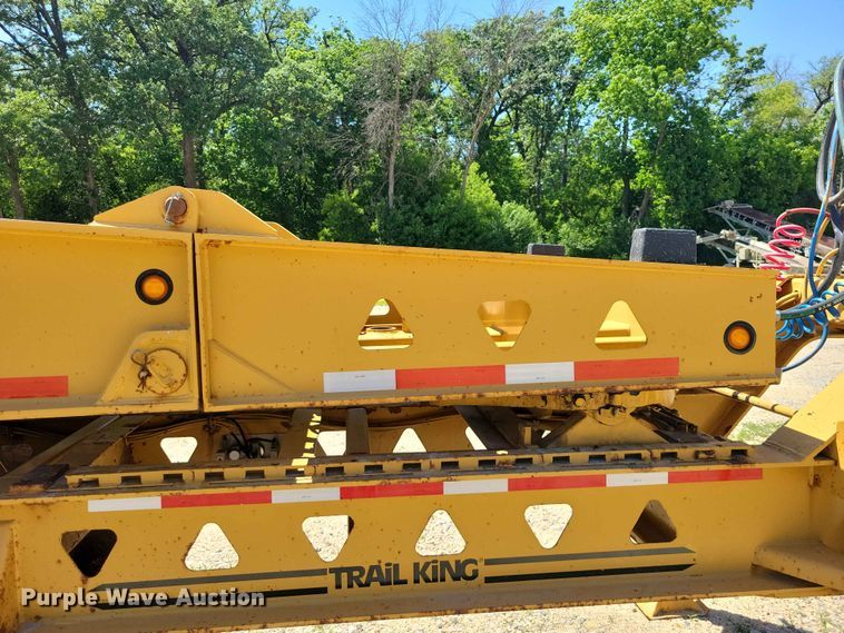 image for item EE1047 2010 Trail King lowboy equipment trailer