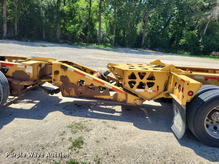 image for item EE1047 2010 Trail King lowboy equipment trailer