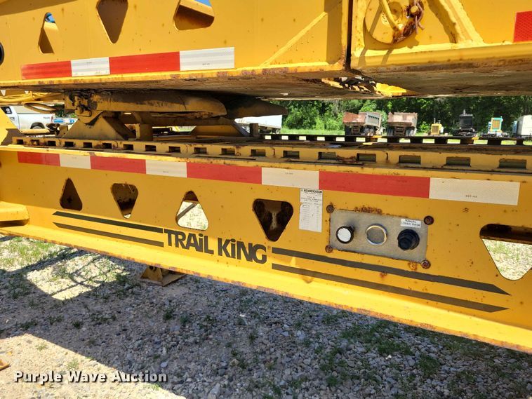 image for item EE1047 2010 Trail King lowboy equipment trailer