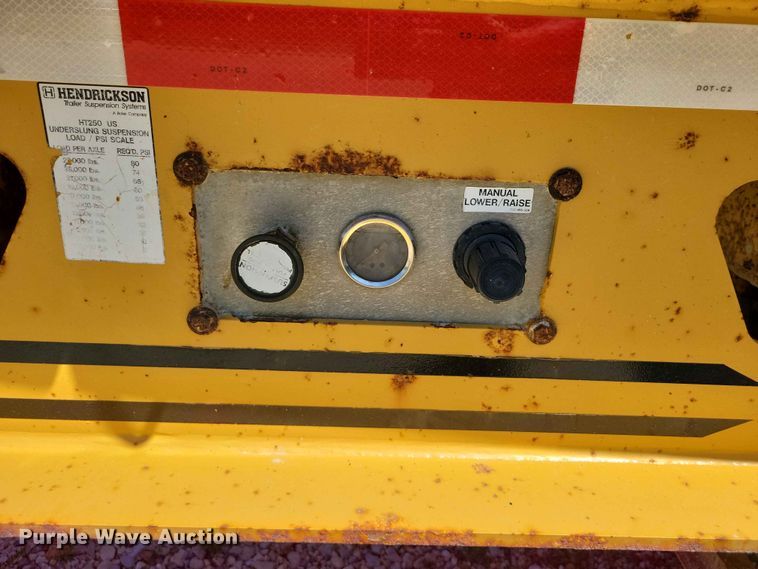 image for item EE1047 2010 Trail King lowboy equipment trailer
