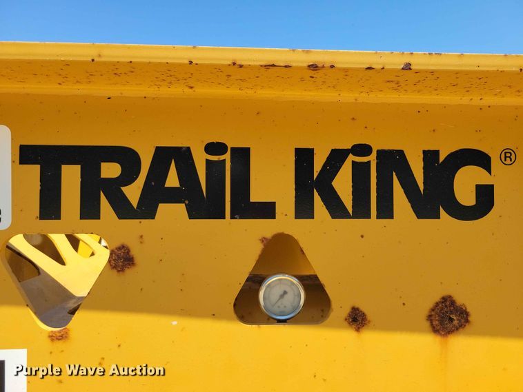 image for item EE1047 2010 Trail King lowboy equipment trailer