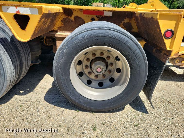 image for item EE1047 2010 Trail King lowboy equipment trailer