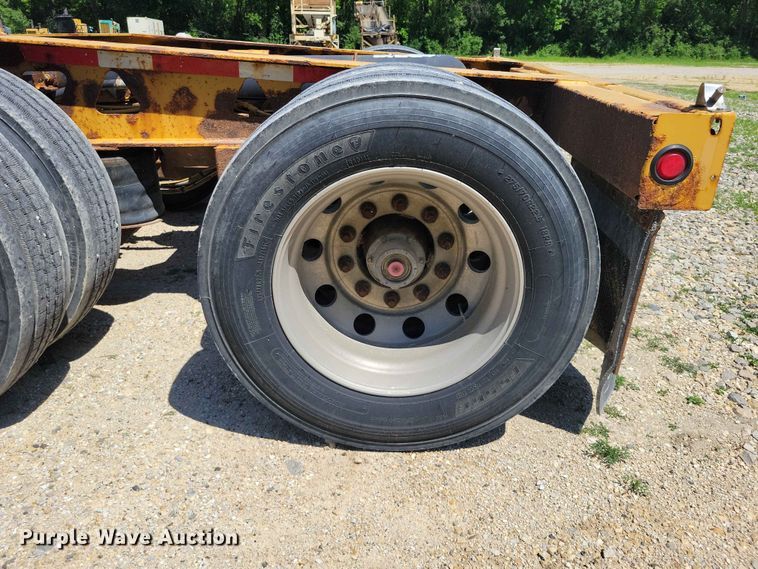 image for item EE1047 2010 Trail King lowboy equipment trailer