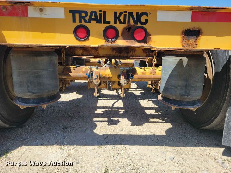 image for item EE1047 2010 Trail King lowboy equipment trailer