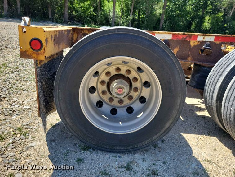 image for item EE1047 2010 Trail King lowboy equipment trailer