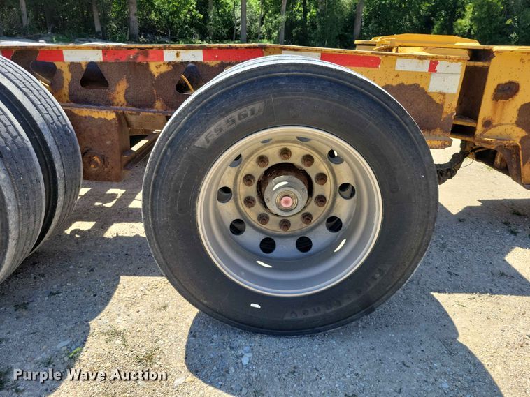 image for item EE1047 2010 Trail King lowboy equipment trailer