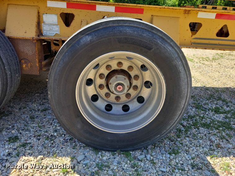 image for item EE1047 2010 Trail King lowboy equipment trailer