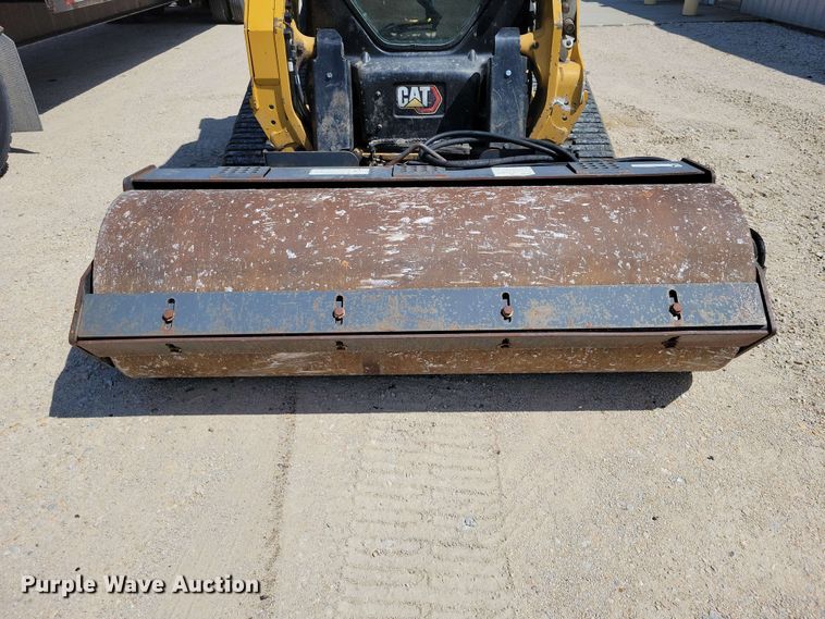image for item EE1092 2003 Alitec CR73AS skid steer vibratory roller