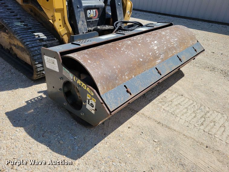 image for item EE1092 2003 Alitec CR73AS skid steer vibratory roller