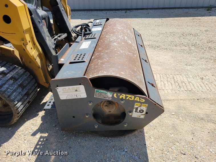 image for item EE1092 2003 Alitec CR73AS skid steer vibratory roller
