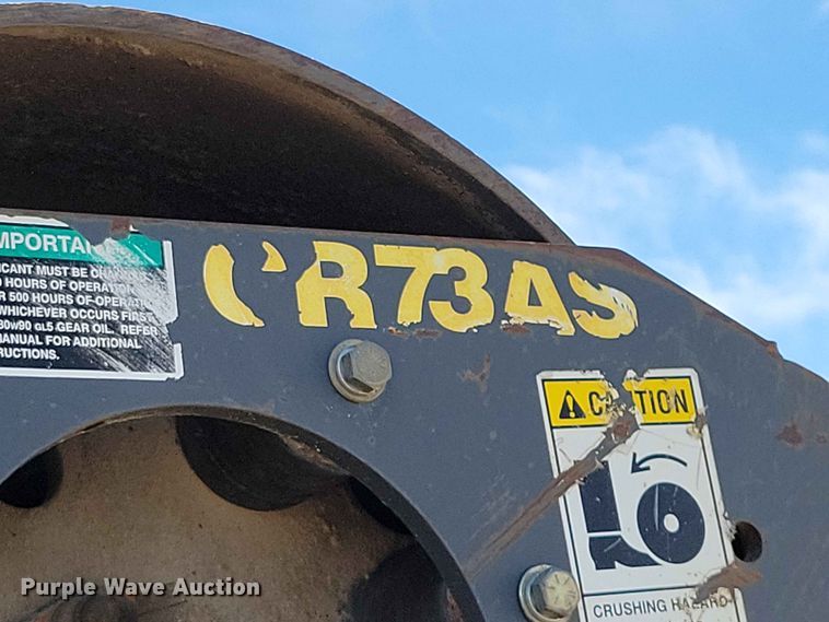 image for item EE1092 2003 Alitec CR73AS skid steer vibratory roller