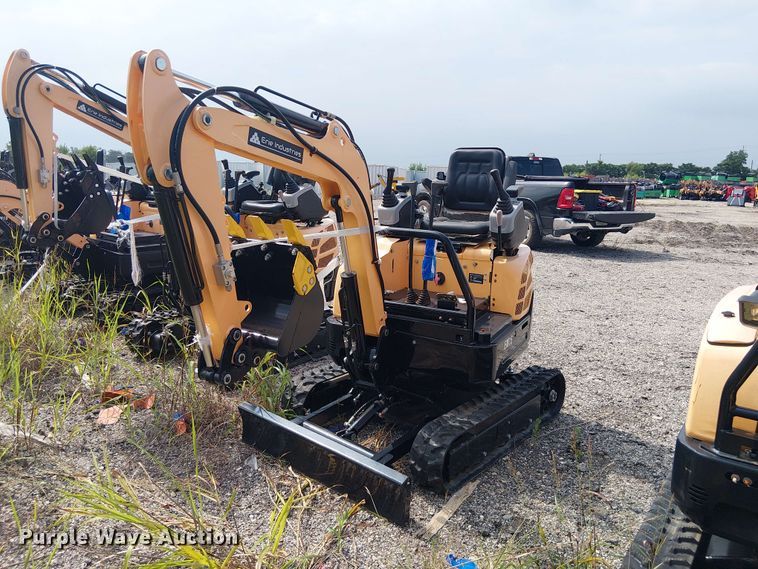 image for item EE1485 2024 Erie Industries EM15 mini excavator