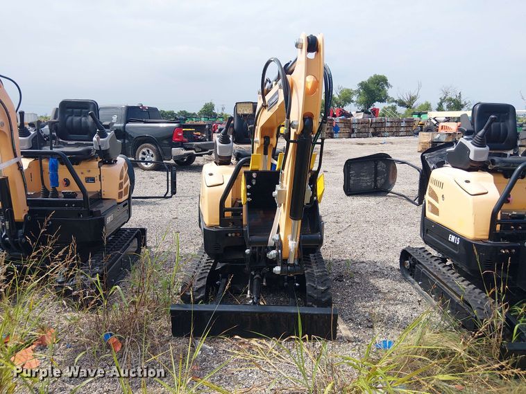 image for item EE1485 2024 Erie Industries EM15 mini excavator