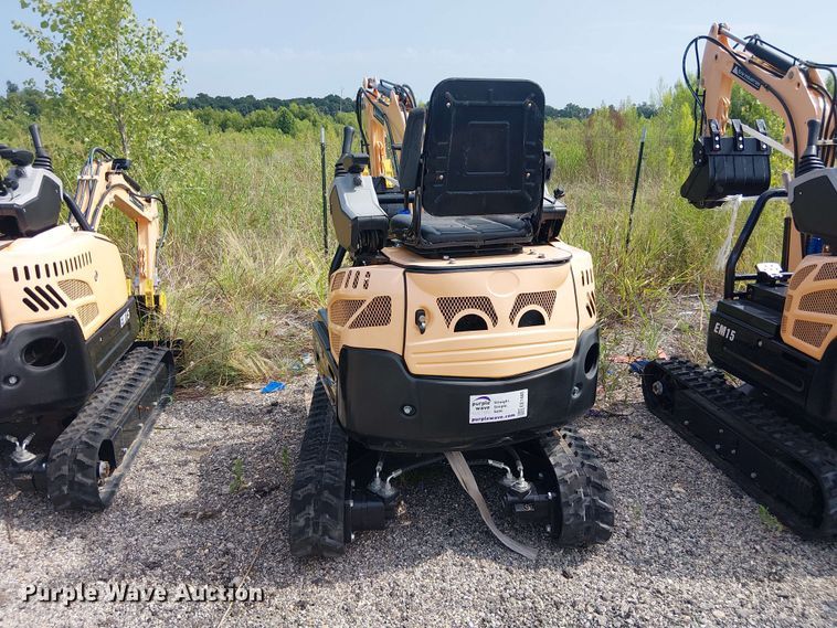 image for item EE1485 2024 Erie Industries EM15 mini excavator