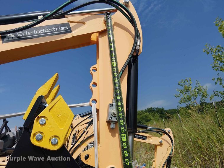 image for item EE1485 2024 Erie Industries EM15 mini excavator
