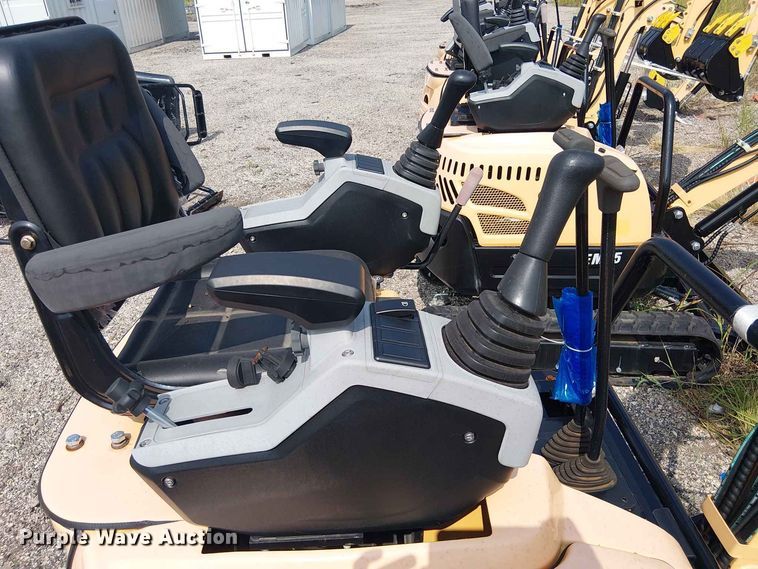 image for item EE1485 2024 Erie Industries EM15 mini excavator