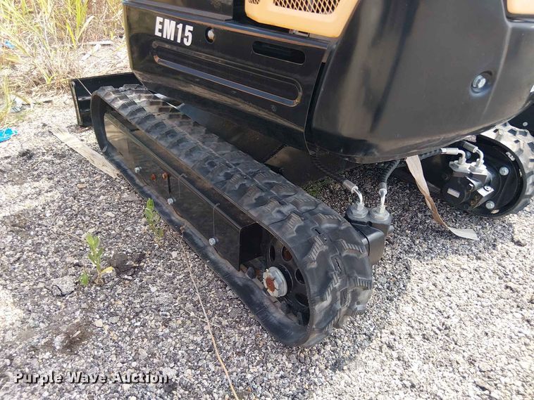 image for item EE1485 2024 Erie Industries EM15 mini excavator
