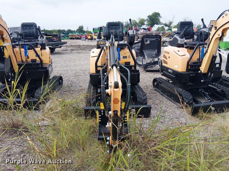 image for item EE1486 2024 Erie Industries EM15 mini excavator
