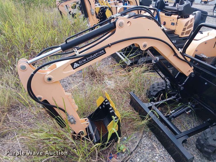 image for item EE1486 2024 Erie Industries EM15 mini excavator