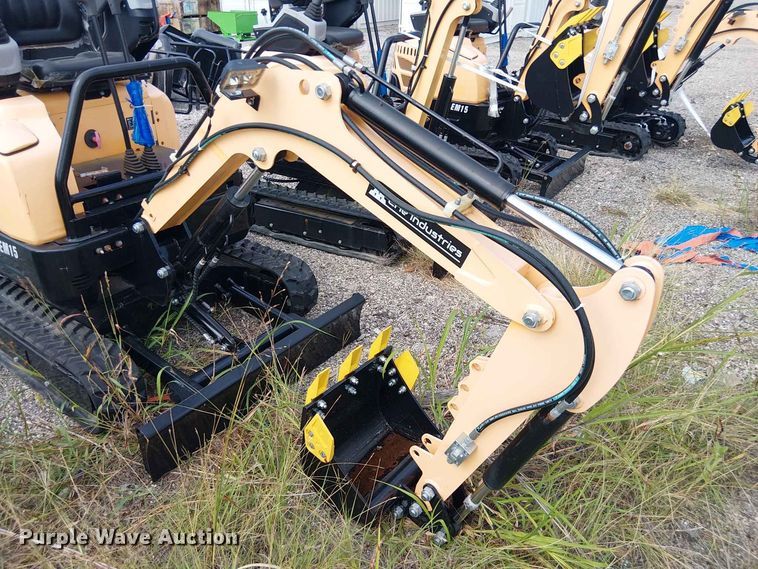 image for item EE1486 2024 Erie Industries EM15 mini excavator