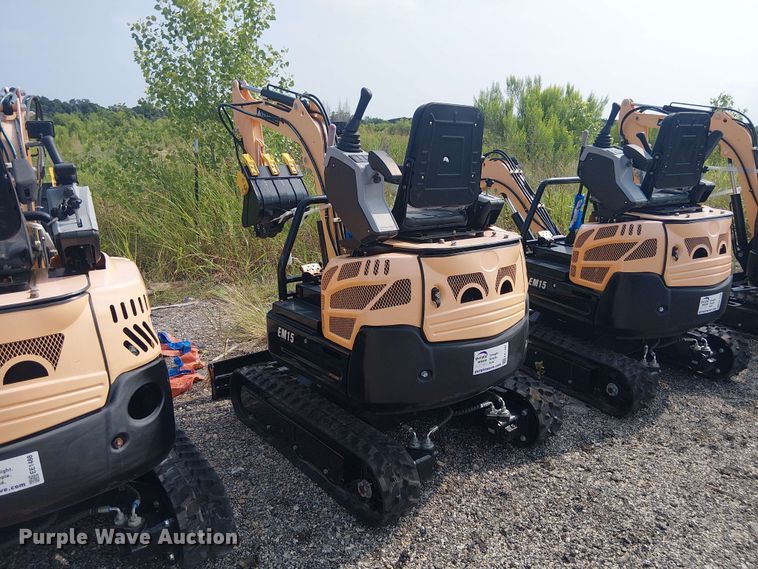 image for item EE1487 2024 Erie Industries EM15 mini excavator