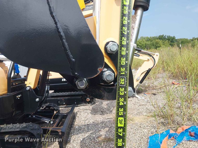 image for item EE1487 2024 Erie Industries EM15 mini excavator