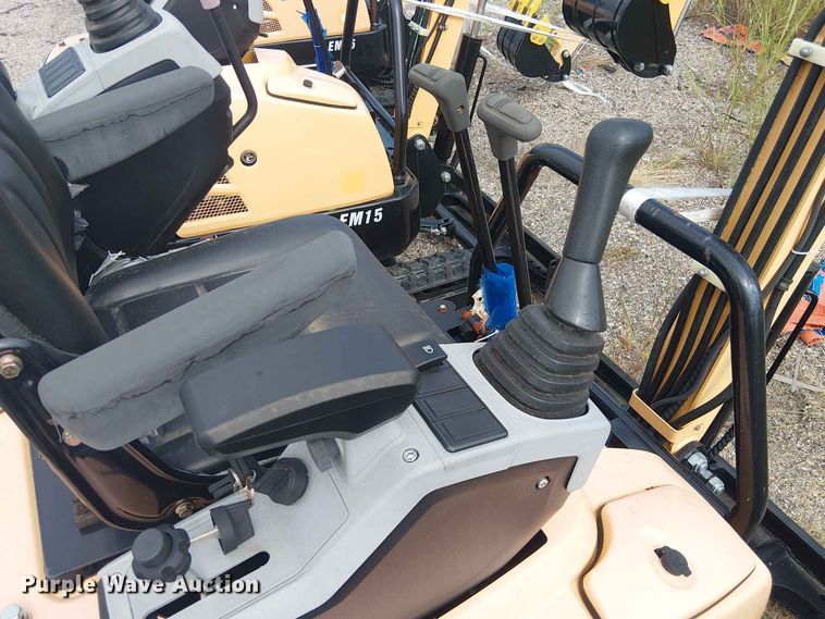 image for item EE1487 2024 Erie Industries EM15 mini excavator