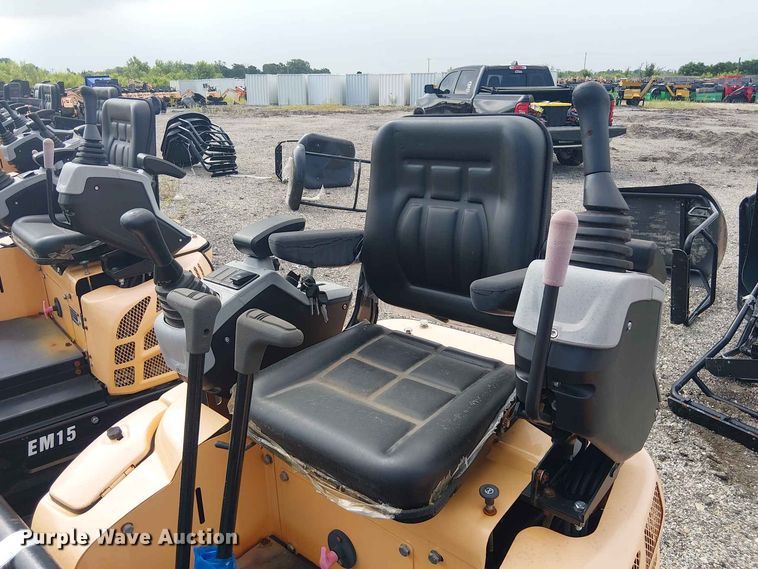 image for item EE1487 2024 Erie Industries EM15 mini excavator