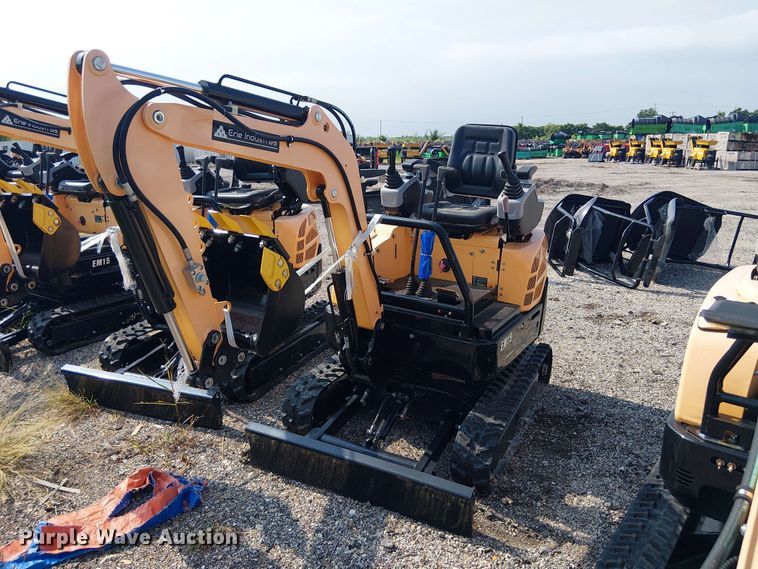 image for item EE1488 2024 Erie Industries EM15 mini excavator