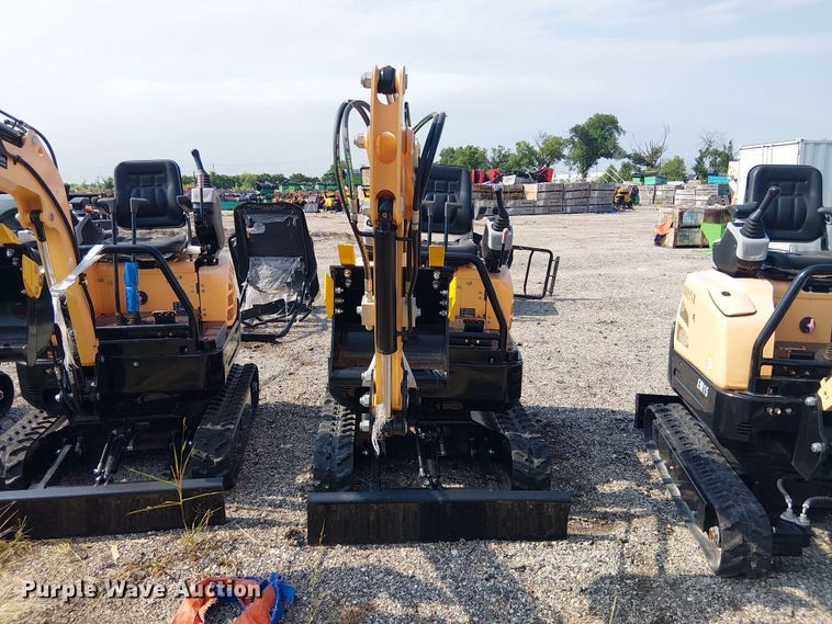 image for item EE1488 2024 Erie Industries EM15 mini excavator