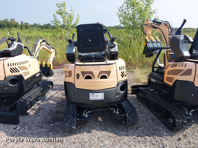 image for item EE1488 2024 Erie Industries EM15 mini excavator