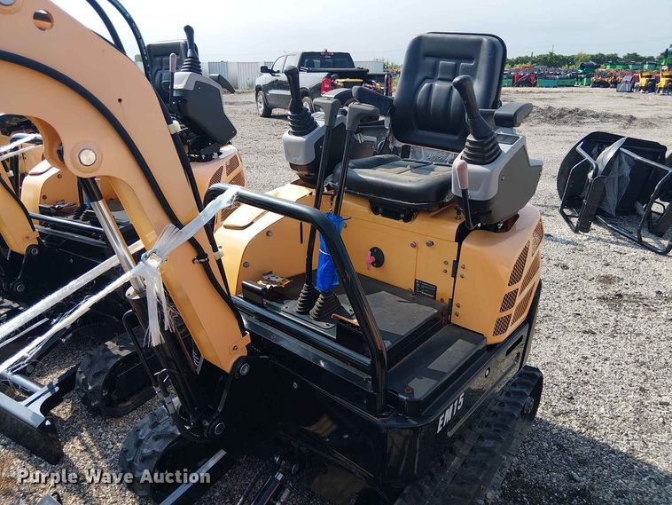image for item EE1488 2024 Erie Industries EM15 mini excavator