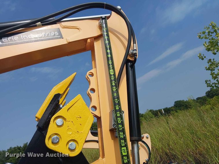 image for item EE1488 2024 Erie Industries EM15 mini excavator