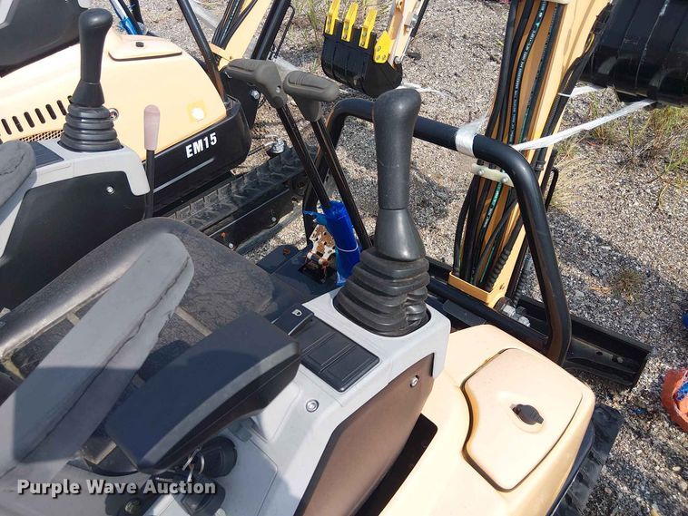 image for item EE1488 2024 Erie Industries EM15 mini excavator