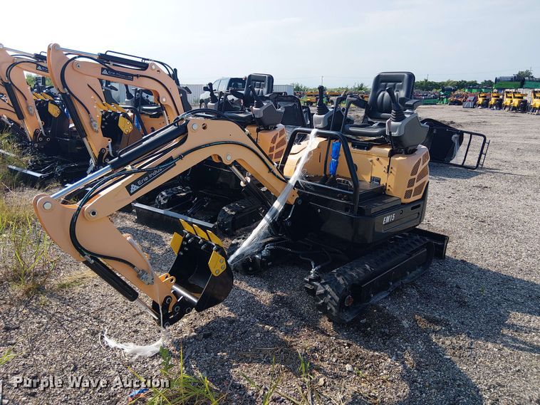image for item EE1489 2024 Erie Industries EM15 mini excavator