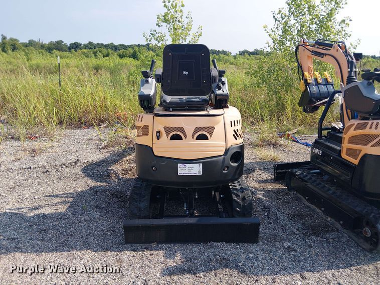 image for item EE1489 2024 Erie Industries EM15 mini excavator