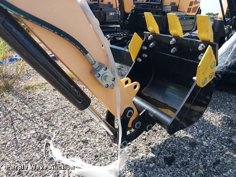 image for item EE1489 2024 Erie Industries EM15 mini excavator