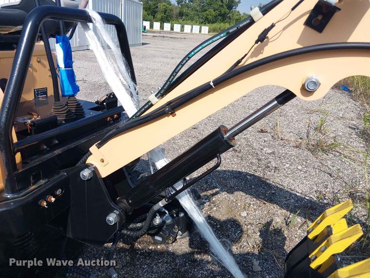 image for item EE1489 2024 Erie Industries EM15 mini excavator