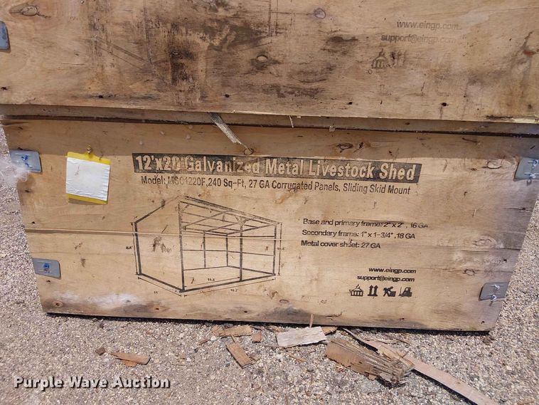 image for item EE1510 (2) Valley Pioneer MSC1220F livestock sheds