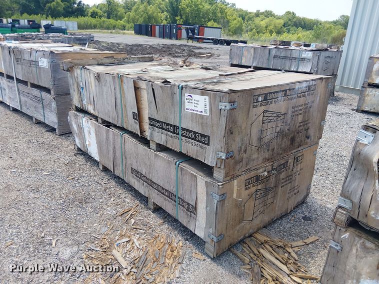 image for item EE1511 (2) Valley Pioneer MSC1220F livestock sheds