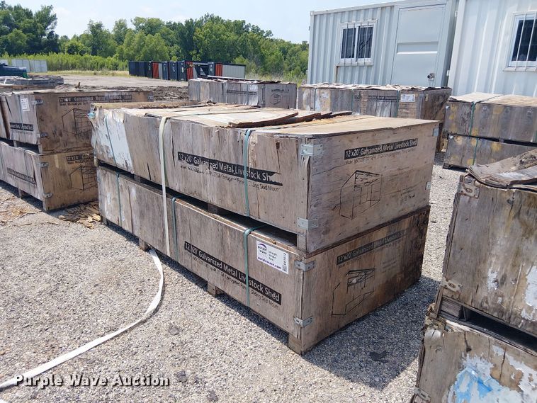 image for item EE1512 (2) Valley Pioneer MSC1220F livestock sheds